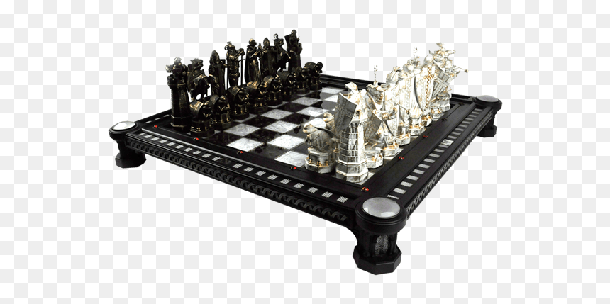 Harry Potter Sorcerer's Stone Final Challenge Chess, HD Png Download - king chess piece png