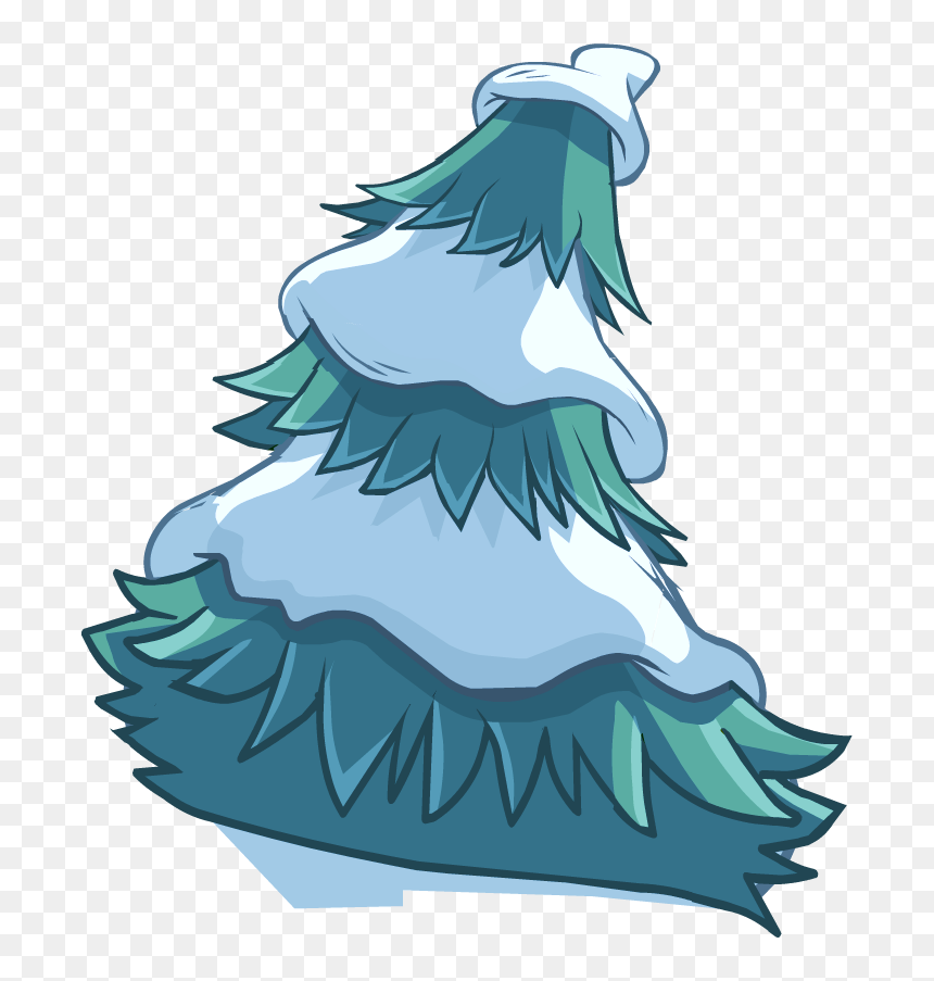 Club Penguin Wiki - Encyclopedia Of Pine Tree, HD Png Download - tree cutout png