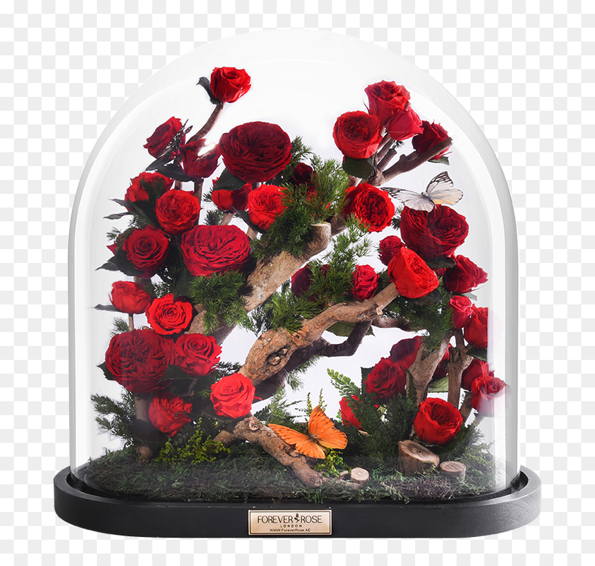 Grand Enchanted Garden - Garden Roses, HD Png Download - flower garden png