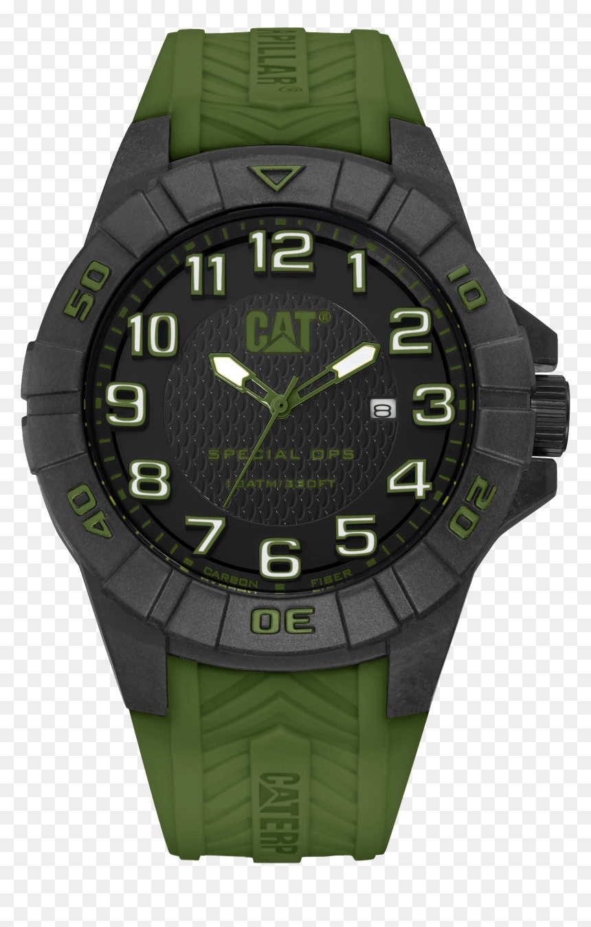 Caterpillar Watches Special Ops, HD Png Download - green rectangle png