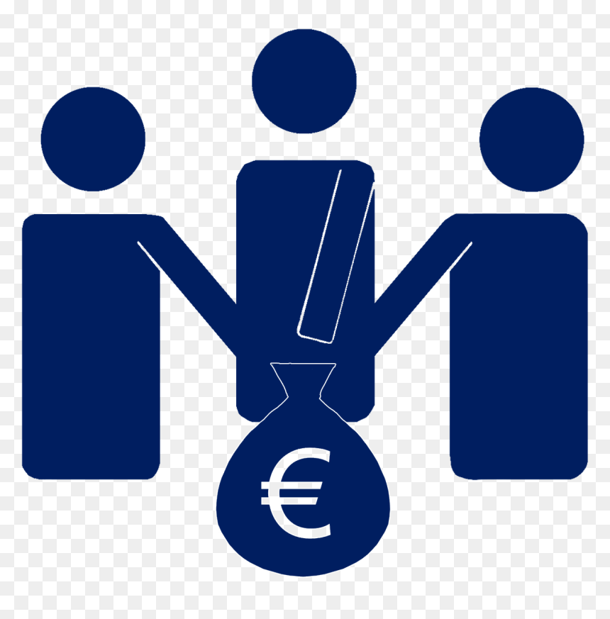 Crowdfunding & Person To Person Banking - Share Capital Icon Png, Transparent Png - crowd icon png
