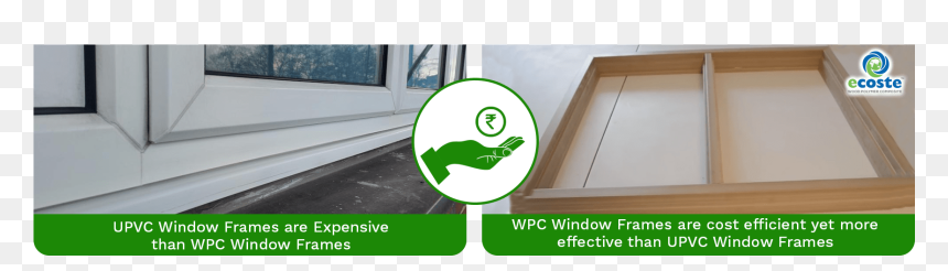 Ecoste, HD Png Download - wooden window frame png