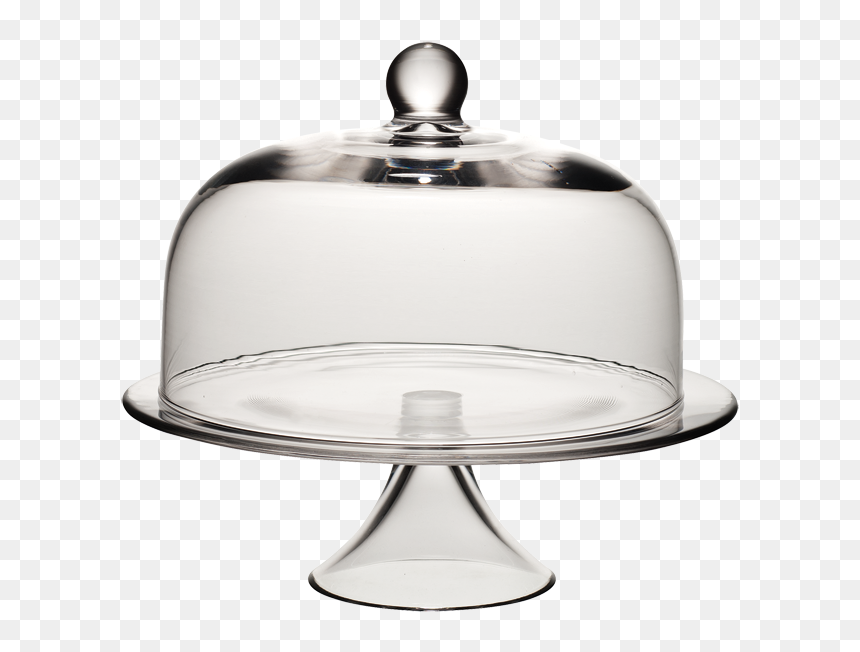 Cake Plate With Dome Cover Bing Images - Cake Plate With Cover Transparent, HD Png Download - glass dome png