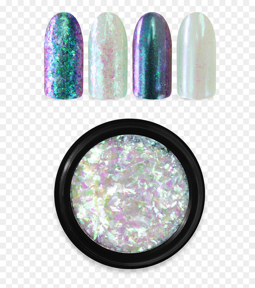 Moyra Rainbow Flakes Green - Moyra Rainbow Flakes, HD Png Download - rainbow effect png