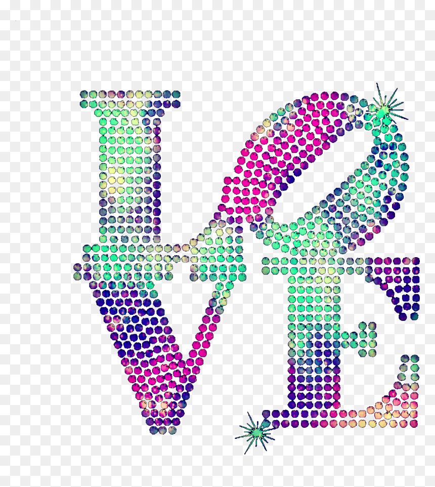 #ftestickers #love #bling #crystals #rhinestones #glitter - Barcelona, HD Png Download - bling effect png