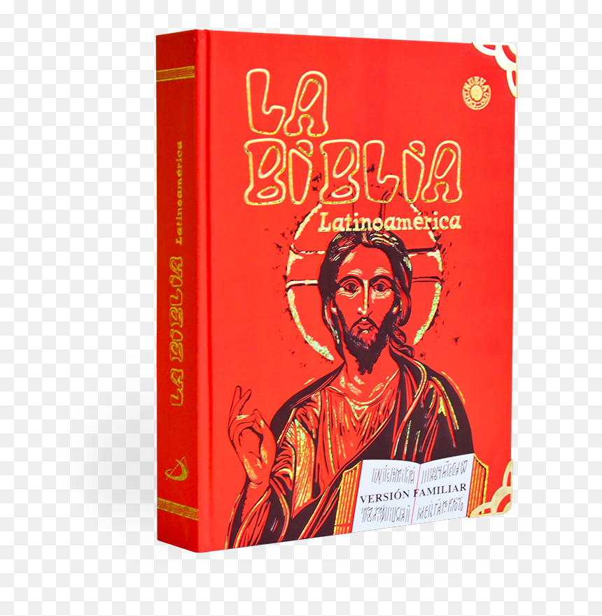 Biblia Latinoamericana Original Versión Familiar - Lomo De La Biblia Latinoamericana, HD Png Download - biblia abierta png