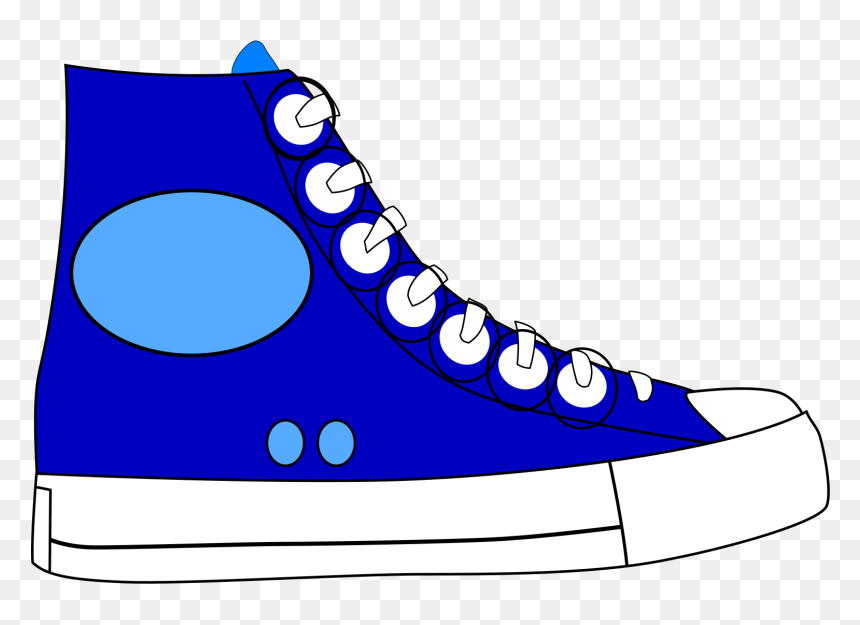 Purple Shoe Clipart, HD Png Download - shoe lace png