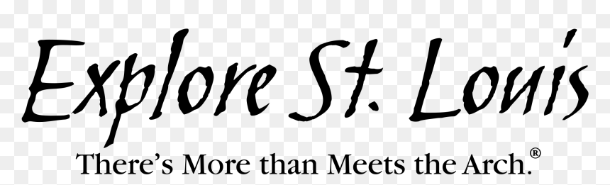 Explore St Louis Logo Black And White - Design, HD Png Download - st louis arch png