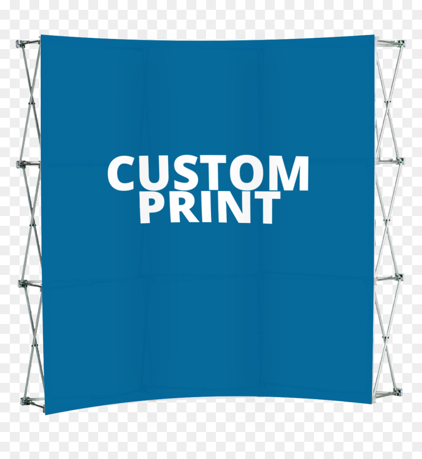 Custom Curved Pop-up Banner - Banner, HD Png Download - curved banner png