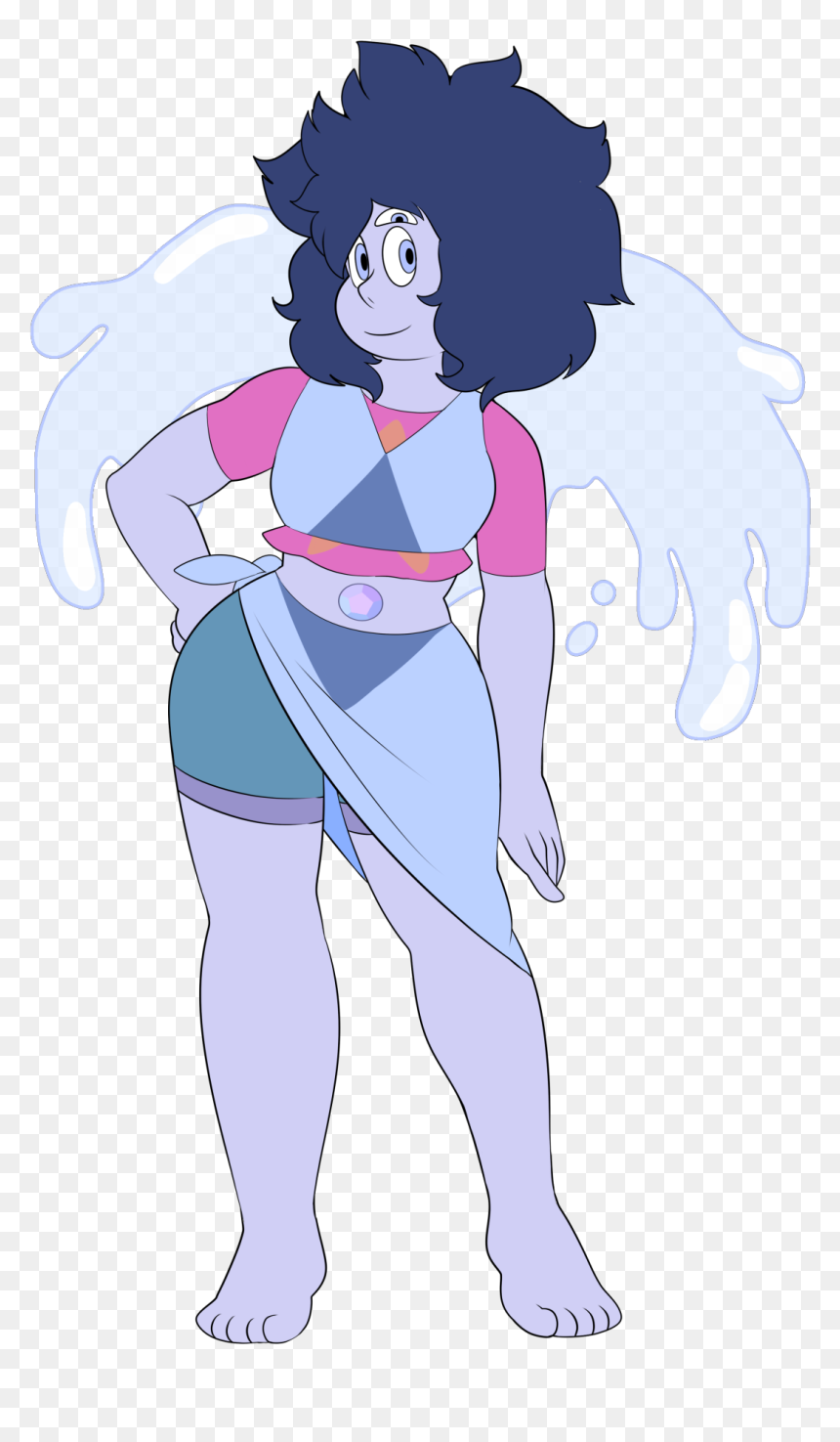 Lapis Lazuli And Steven Fusion, HD Png Download - lapis lazuli png