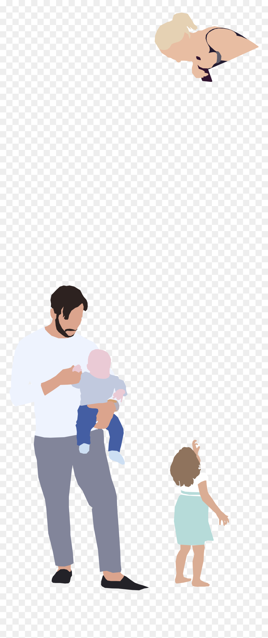 Baby, HD Png Download - family vector png