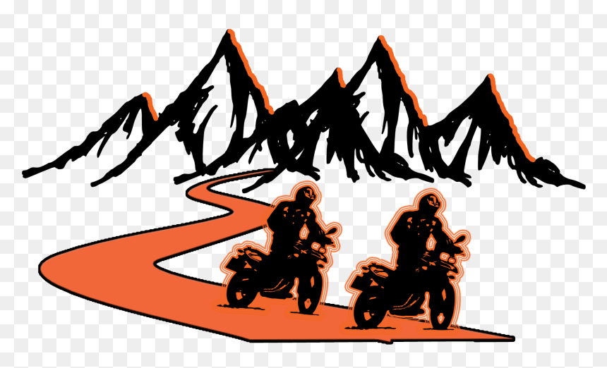 2 Wheel Adventurer - Adventure Bike Art Png, Transparent Png - adventurer png