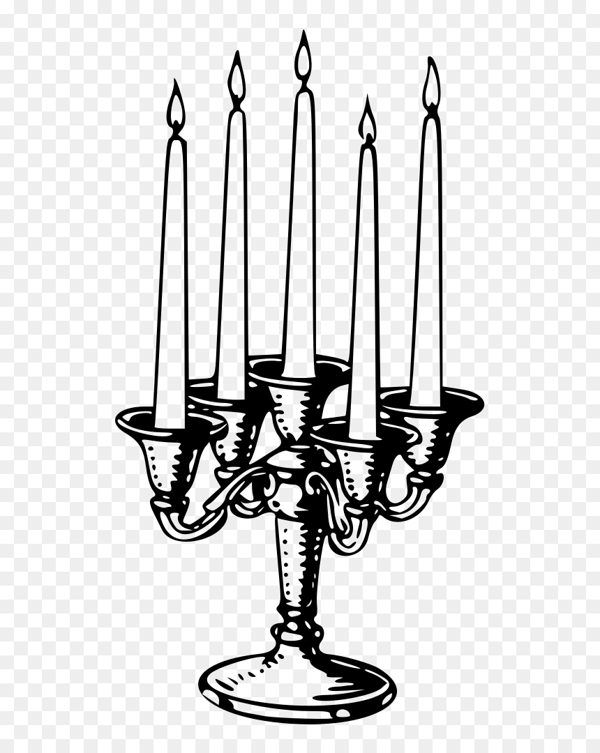 Candelabrum - Candle Sticks Clip Art, HD Png Download - candelabra png