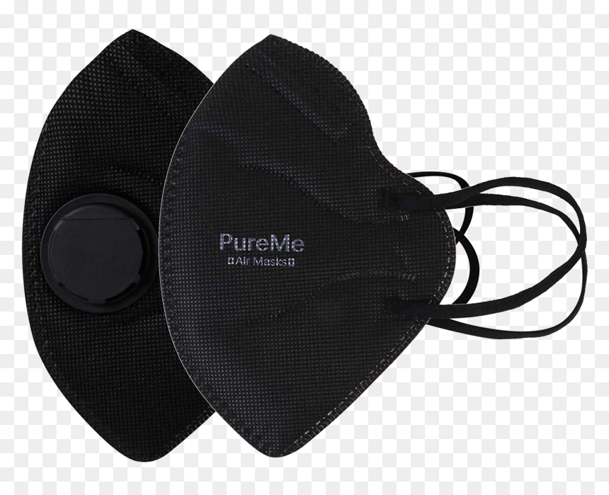 Black Medical Mask Png Transparent Picture - Pureme N95 Anti Pollution Mask, Png Download - black mask png