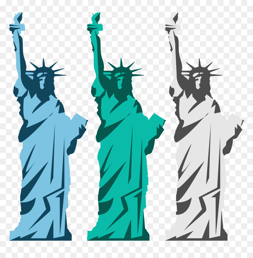 Statue Of Liberty Illustration - Statue Of Liberty Illustrator, HD Png Download - statue of liberty vector png