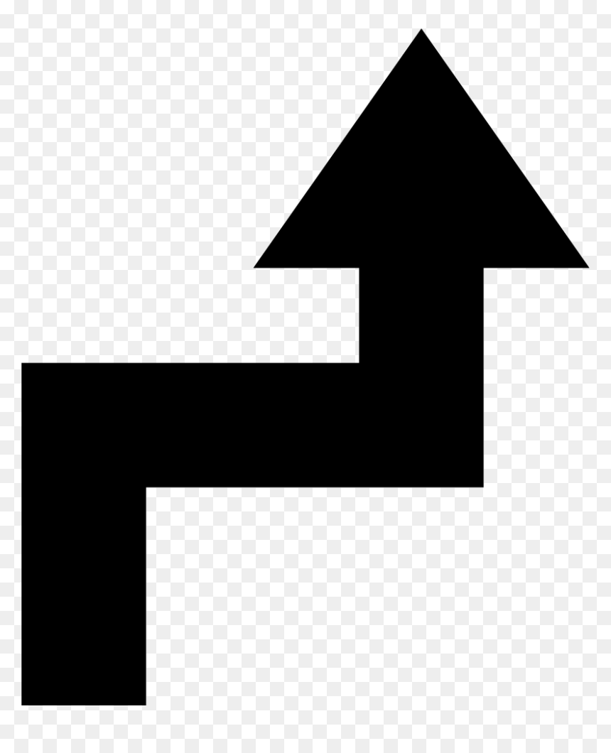 Up Arrow Of Irregular Zig Zag Line - Up Arrow Zig Zag, HD Png Download - zig zag line png