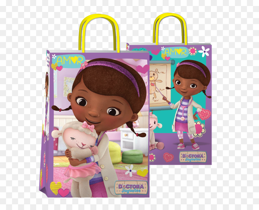 Juguetes 14x08x20 - Bolsa De La Doctora Juguetes, HD Png Download - doctora juguetes png