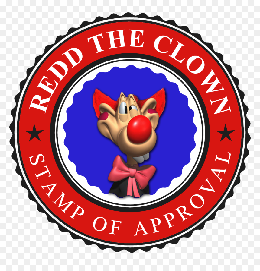 Redd The Clown Stamp Of Approval, HD Png Download - stamp of approval png