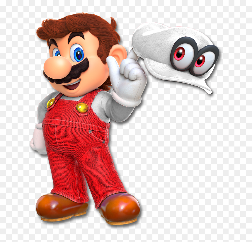 Super Mario Odyssey Mario Transparent, HD Png Download - fire flower png