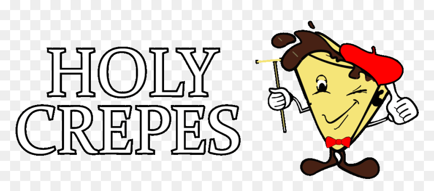 Welcome To The Holy Crepes Food Truck - Cartoon, HD Png Download - crepe png