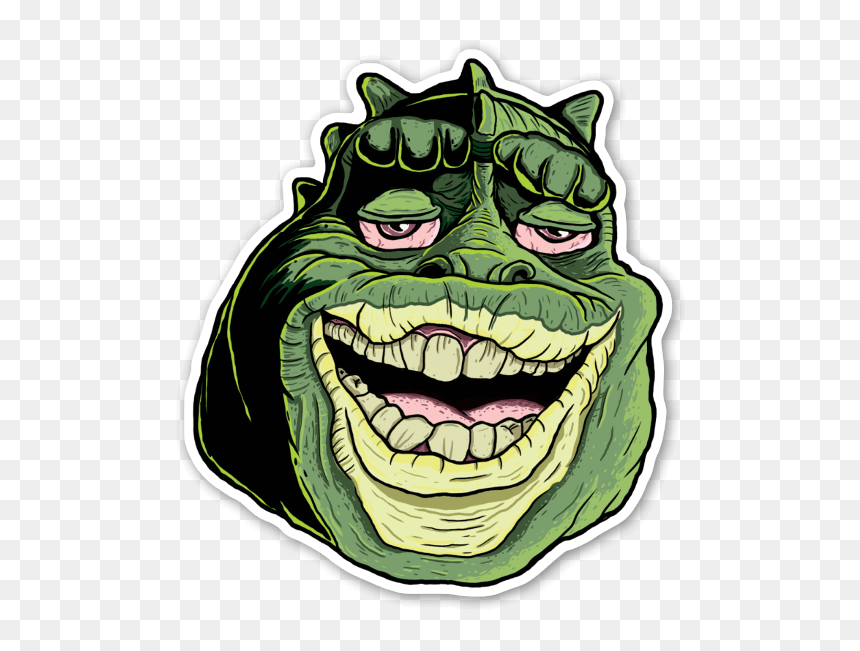 Blunt Stickers - Creature Emoji, HD Png Download - cartoon blunt png