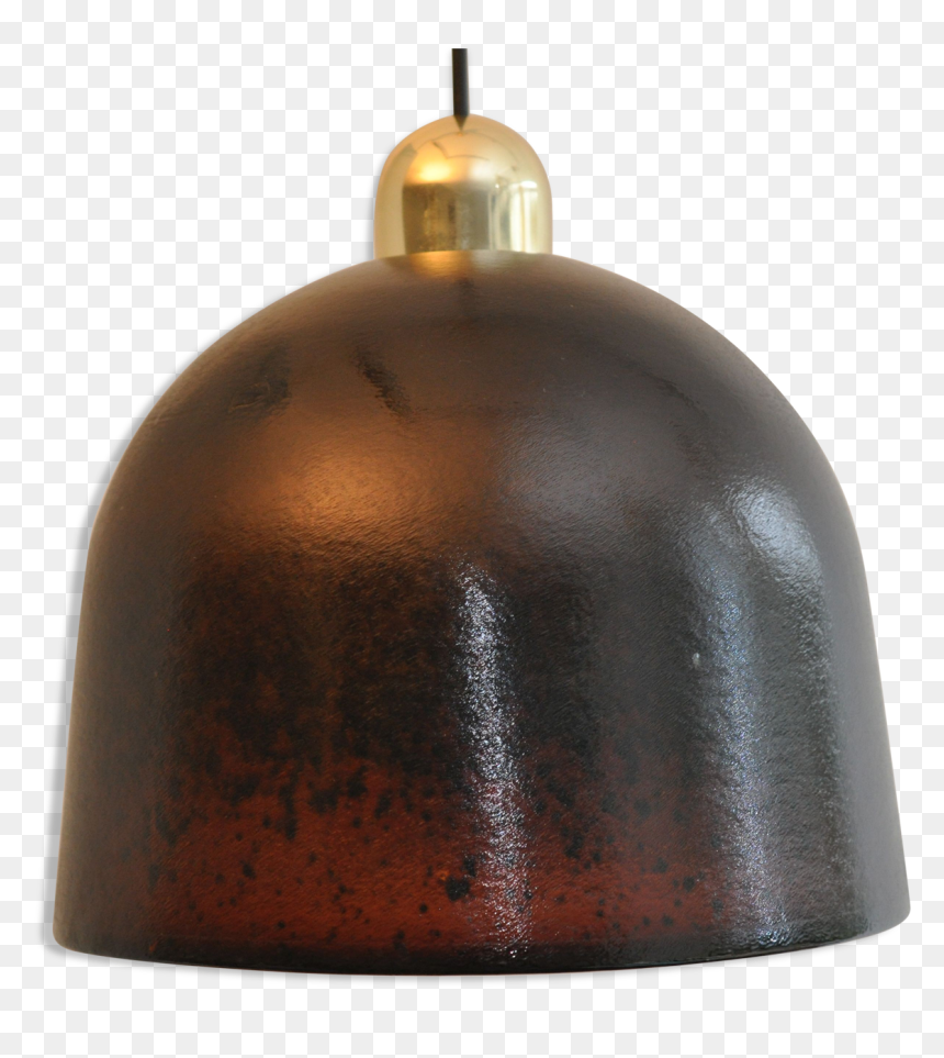 Glass Dome-shaped Suspension - Brass, HD Png Download - glass dome png