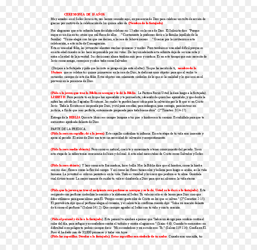 Ceremonia Para 15 Años , Png Download - Ceremonias Para 15 Años, Transparent Png - biblia abierta png