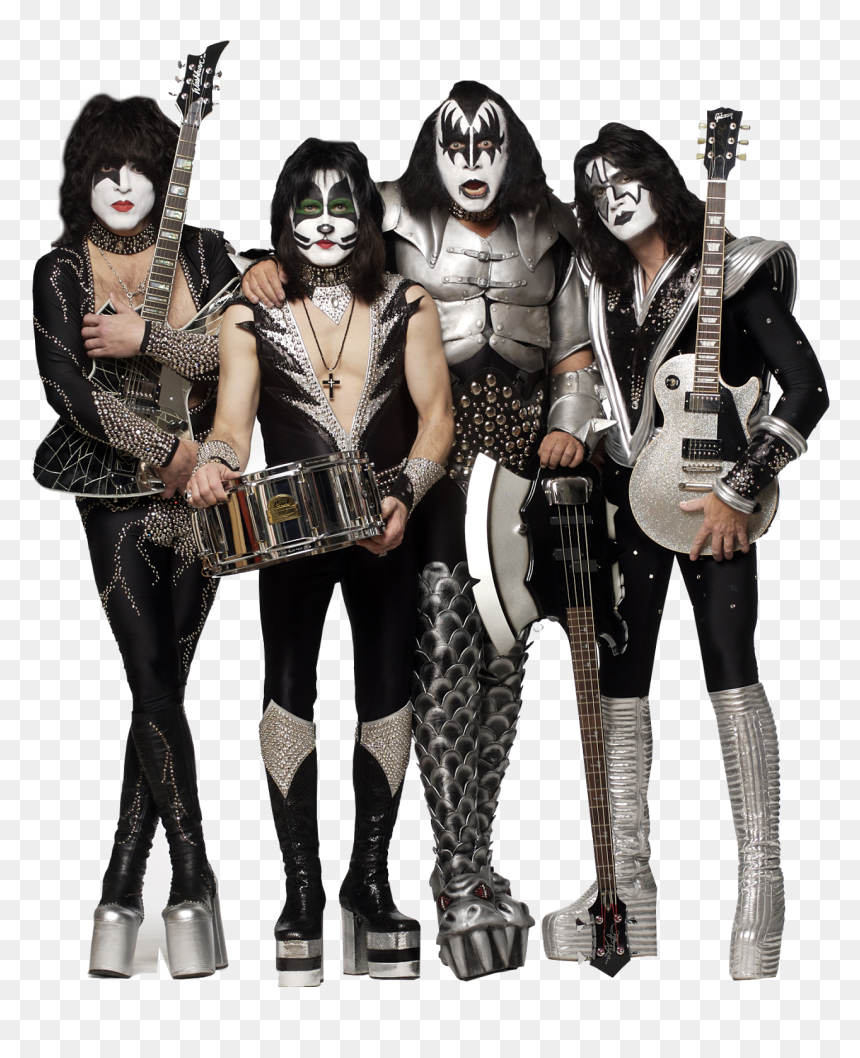 Kiss Band Transparent Background, HD Png Download - kiss band png