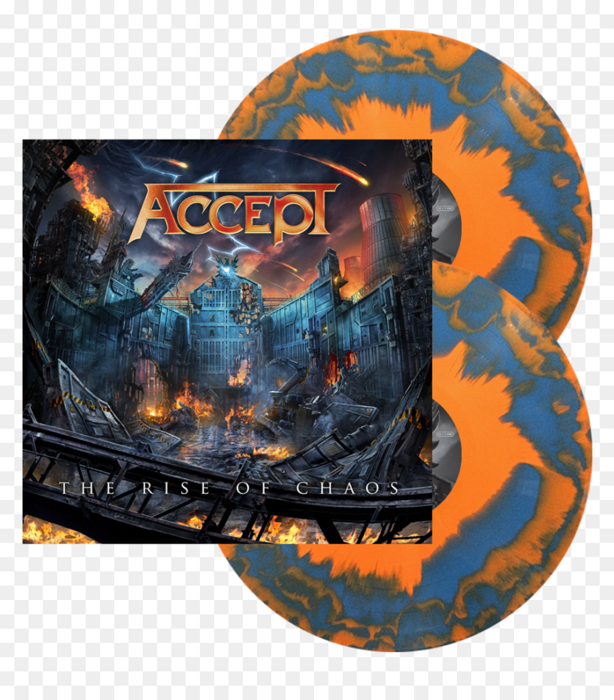 Accept The Rise Of Chaos Orange Blue Swirl Nuclear - Accept The Rise Of Chaos, HD Png Download - blue swirl png
