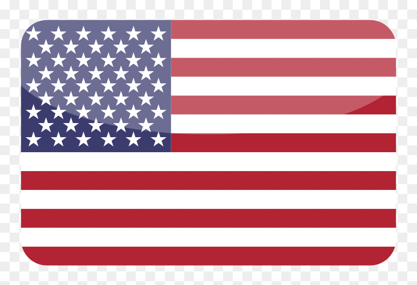 Trump Flags American Flags, HD Png Download - round rectangle png