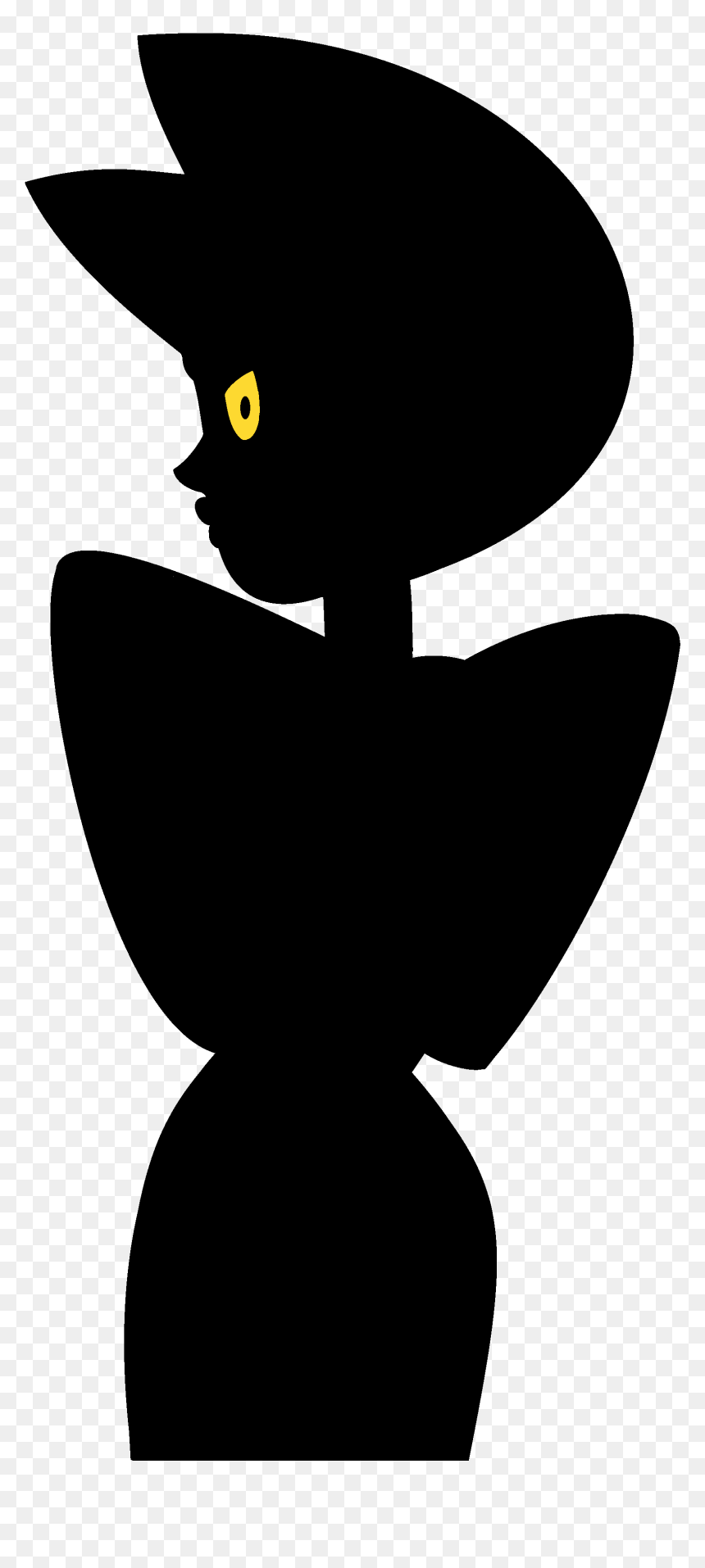 X Wing Silhouette Png - Steven Universe Diamonds Silhouettes, Transparent Png - wing silhouette png