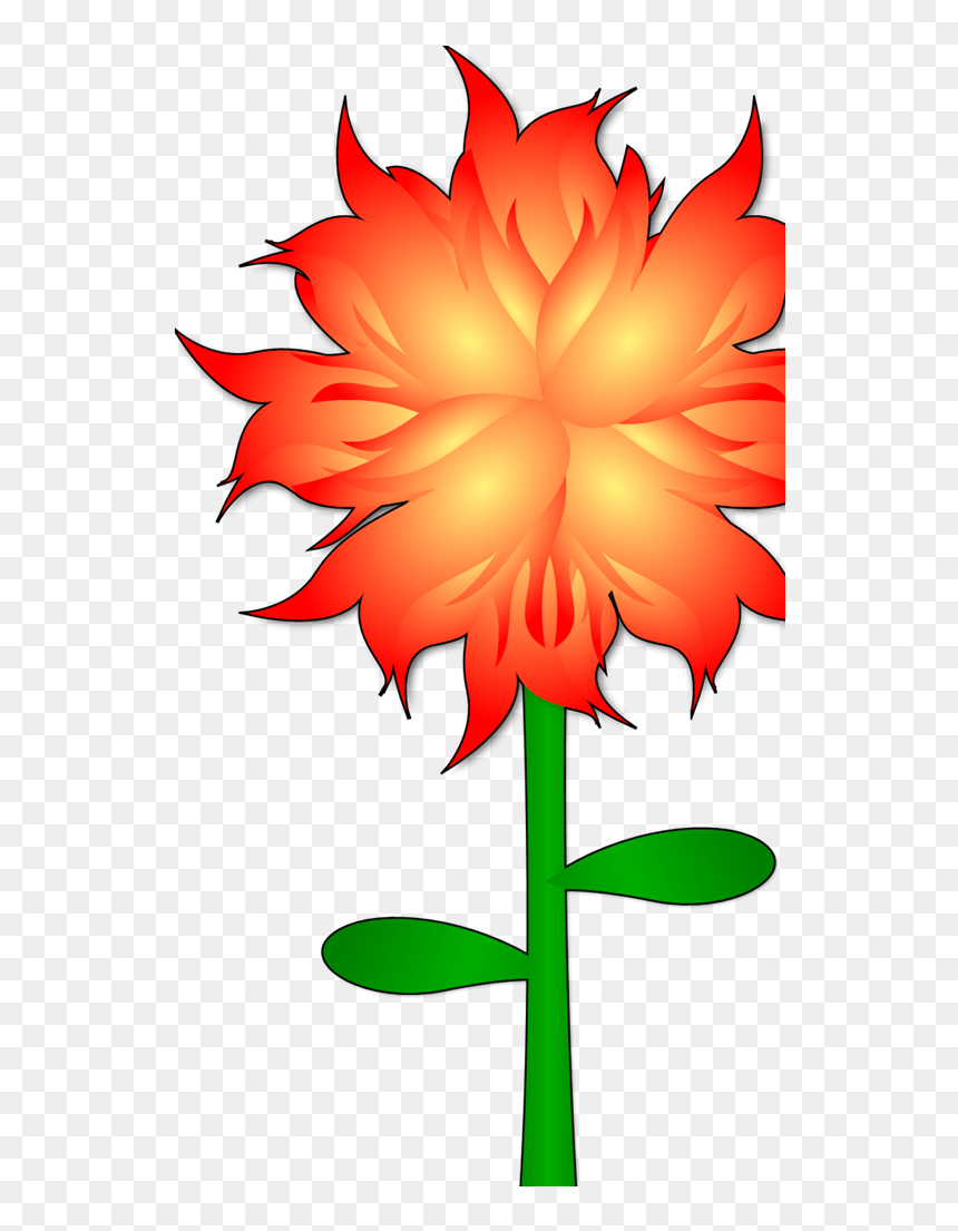 Clip Art, HD Png Download - fire flower png