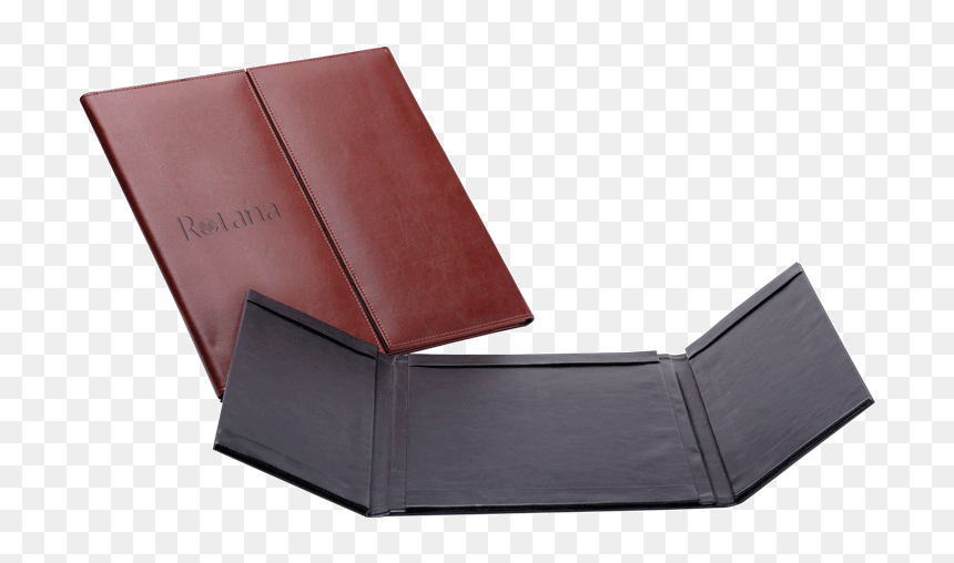 Leather Menu Folder - Recliner, HD Png Download - folder.png