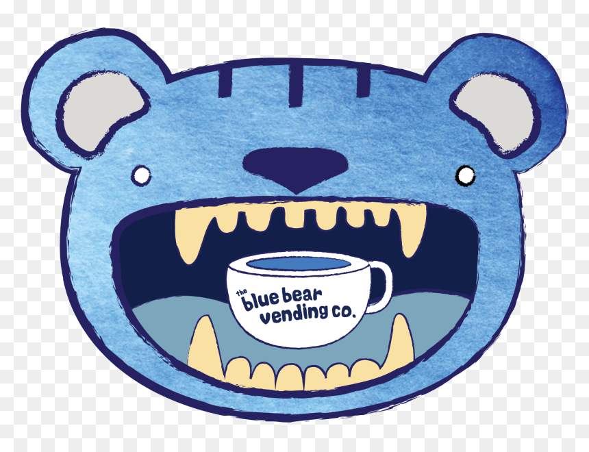 The Blue Bear Vending Company - Cartoon, HD Png Download - cartoon blunt png