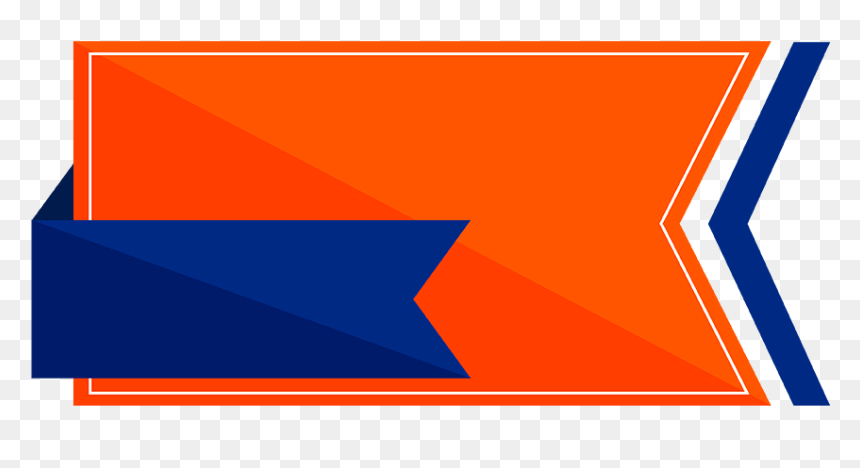 Banner Tags Png, Transparent Png - orange banner png