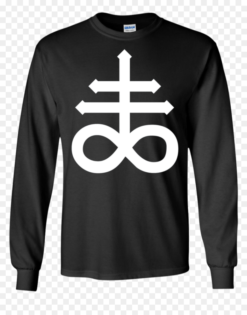 Satanic Cross Crux Satanus Apparel - Kneel Before No God, HD Png Download - satanic cross png