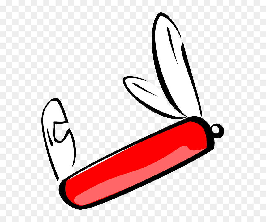 Knife, Army, Swiss - Swiss Army Knife Clipart, HD Png Download - pocket knife png