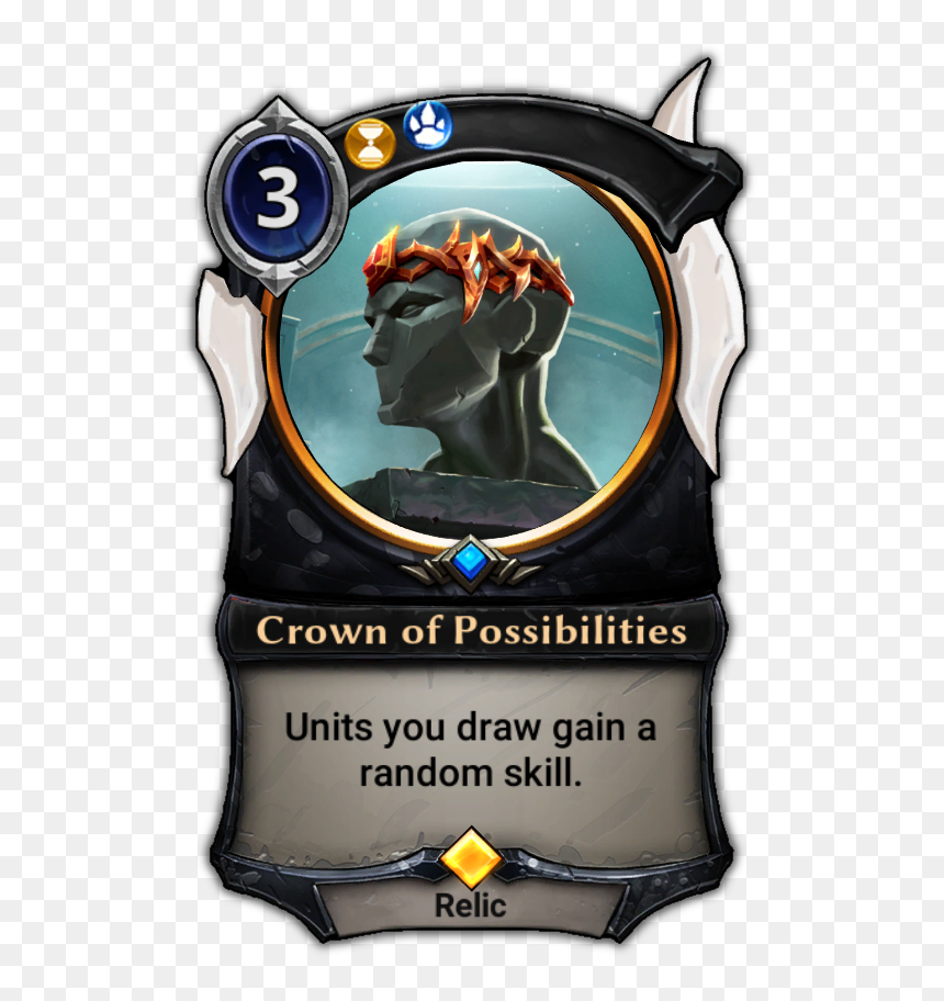 Eternal Card Game Wiki - Mask Of Torment Eternal, HD Png Download - drawn crown png