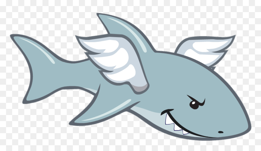 Shark Wild Ones Clip Arts - Great White Shark, HD Png Download - cartoon shark png