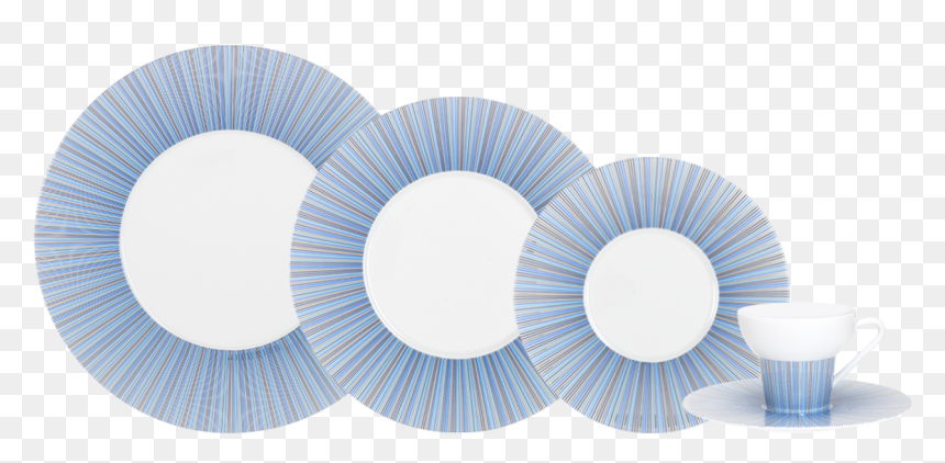 Seignolles Limoges Cape Cod Indigo 5-piece Place Setting - Phat Dong, HD Png Download - place setting png