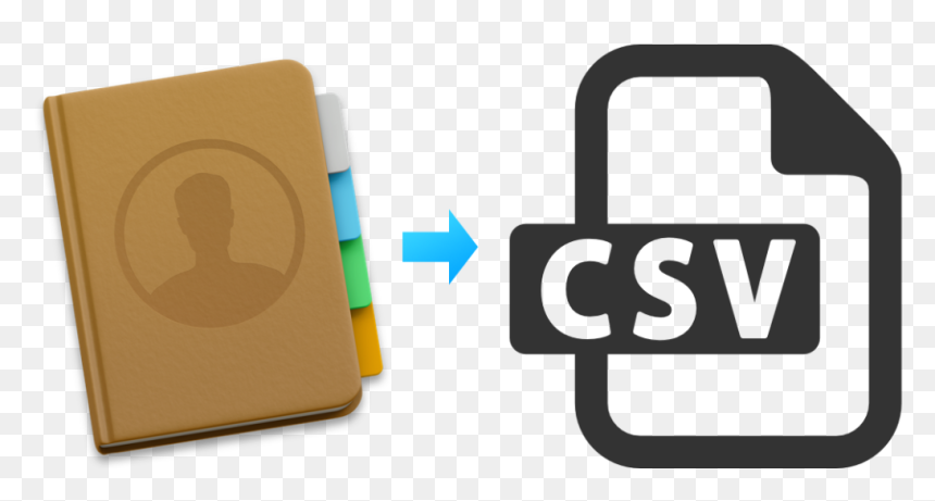 Com/wp To Csv File Guide 900×435 - Csv, HD Png Download - contacts png