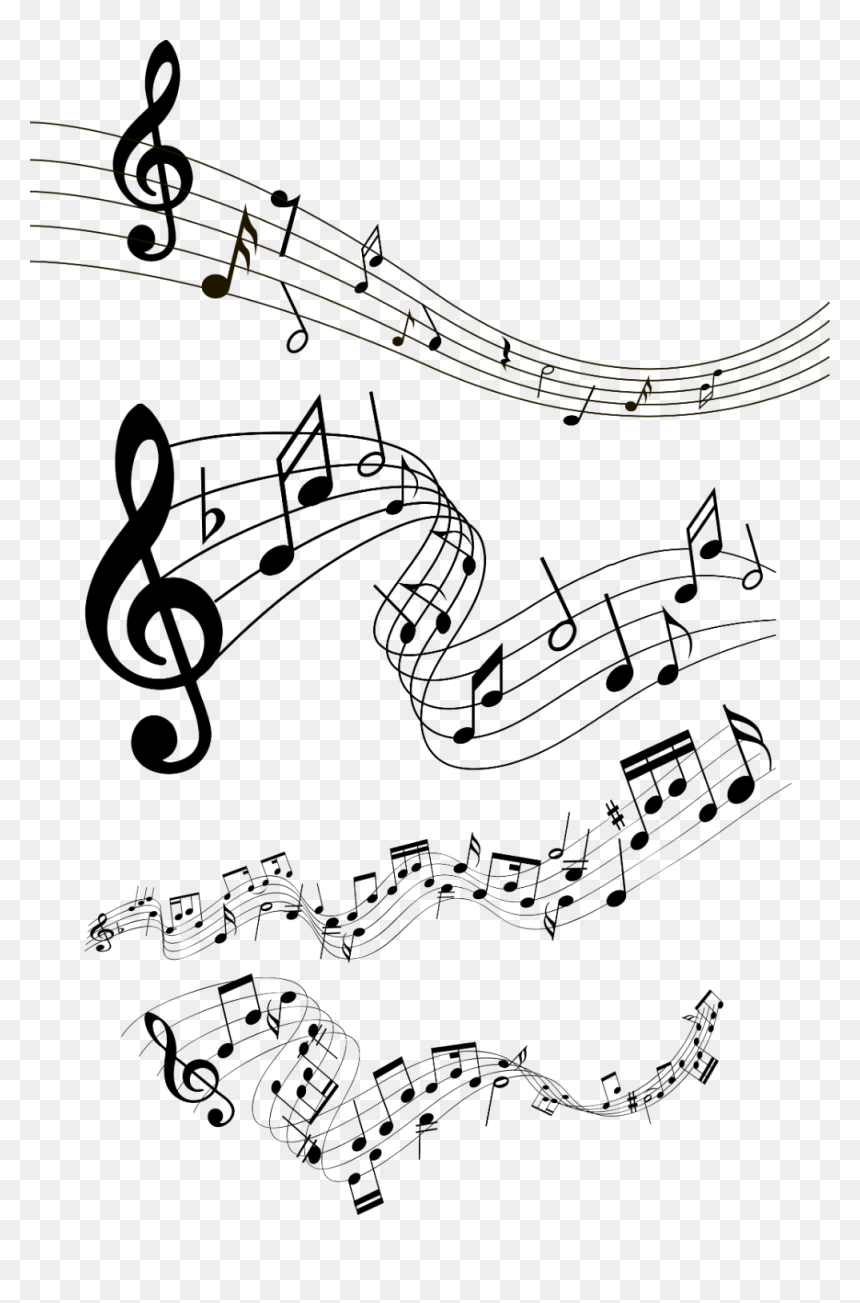Music Notes Vector Art Transparent, HD Png Download - arabic png
