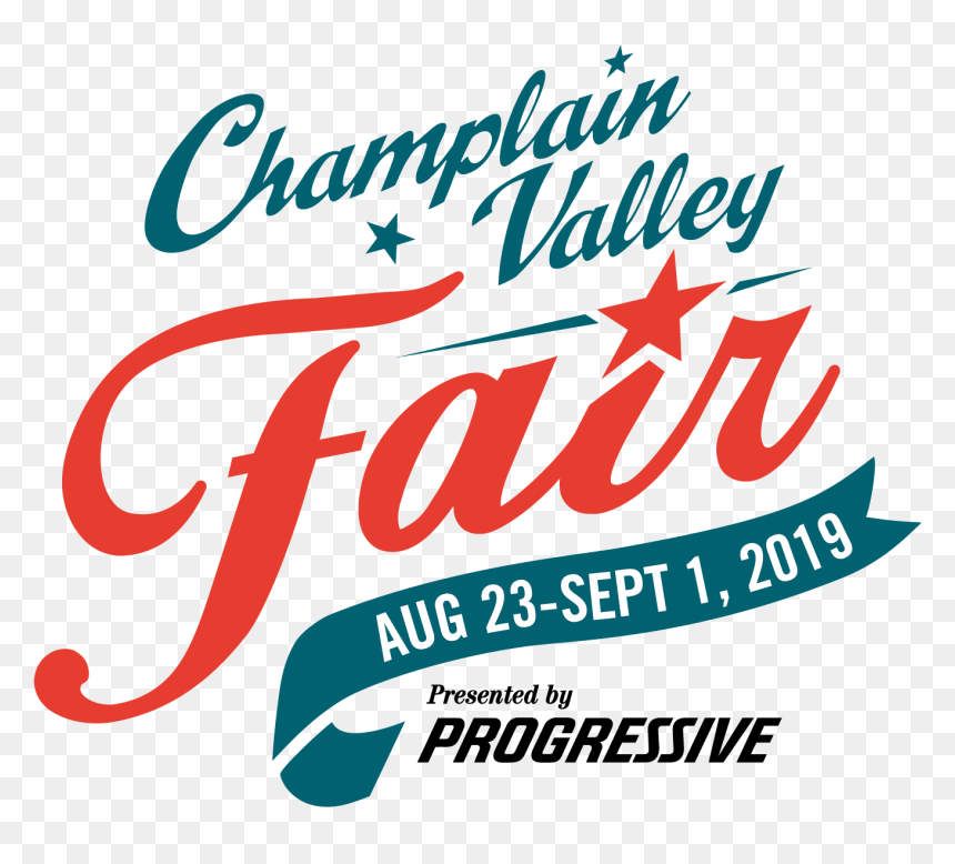 Cvf19 Logo 4c - Champlain Valley Fair Logo, HD Png Download - free entry png