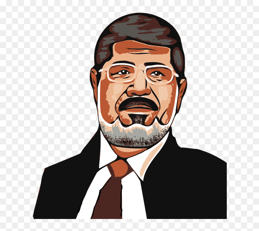 Human Behavior,head,male - Mohamed Morsi Png, Transparent Png - cartoon beard png