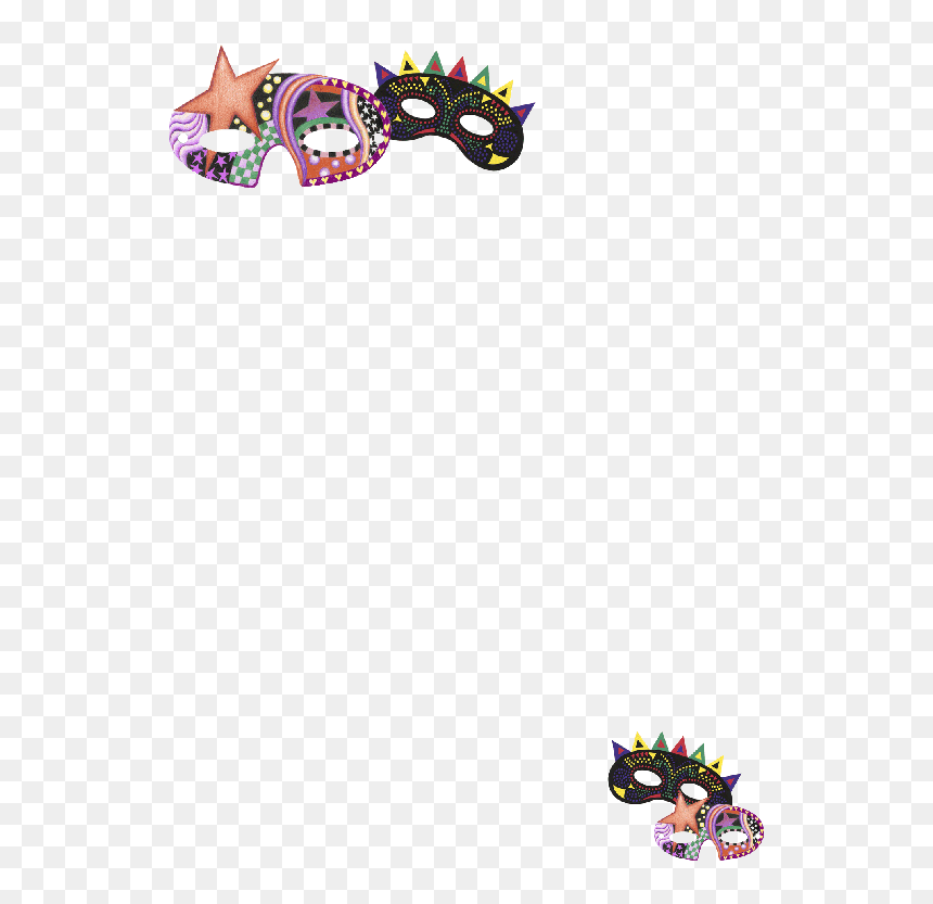 Transparent Mardi Gras Border Png, Png Download - mardi gras border png