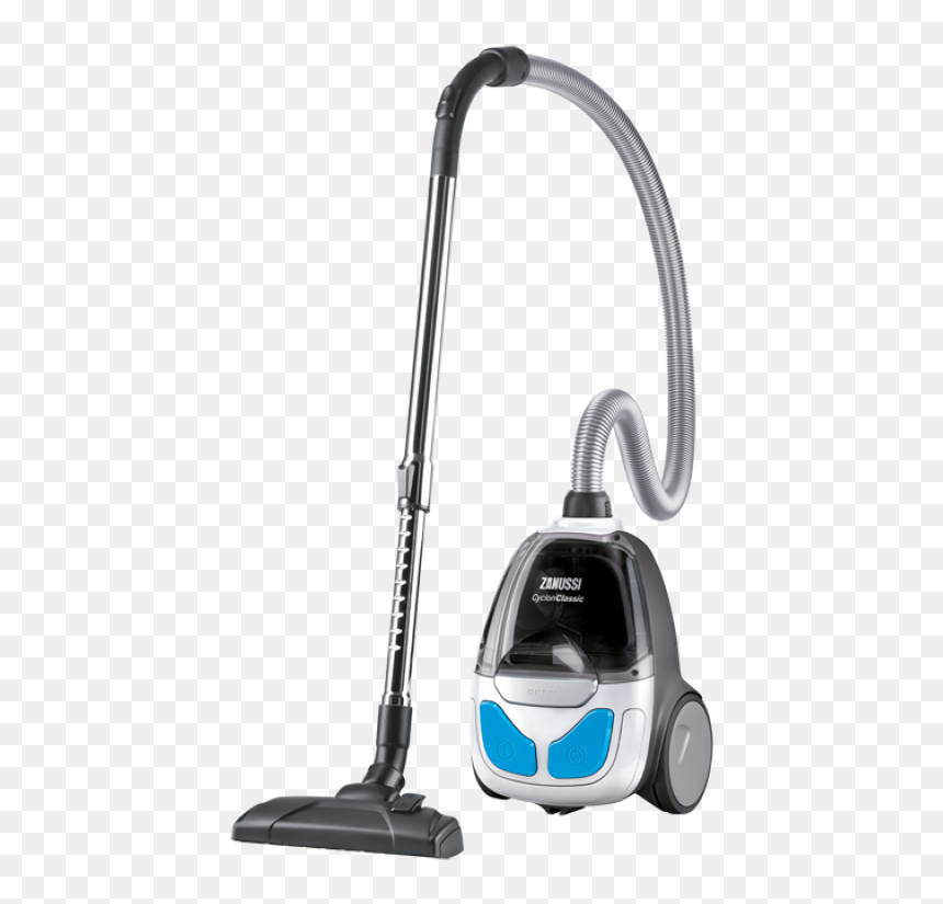 White Vacuum Cleaner Png Image - Zanussi Bagless Vacuum Cleaner, Transparent Png - white dust png