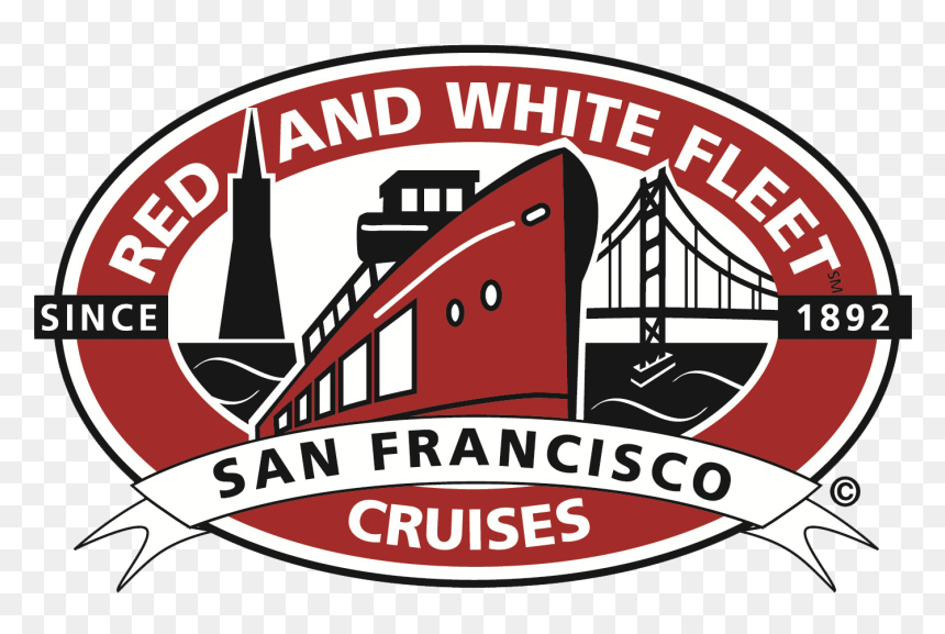 Red And White Fleet Logo, HD Png Download - san francisco skyline png