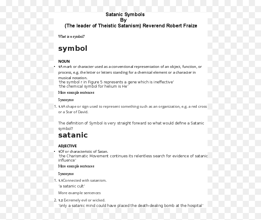Questionnaire For Job Satisfaction Of Employees, HD Png Download - satanic cross png