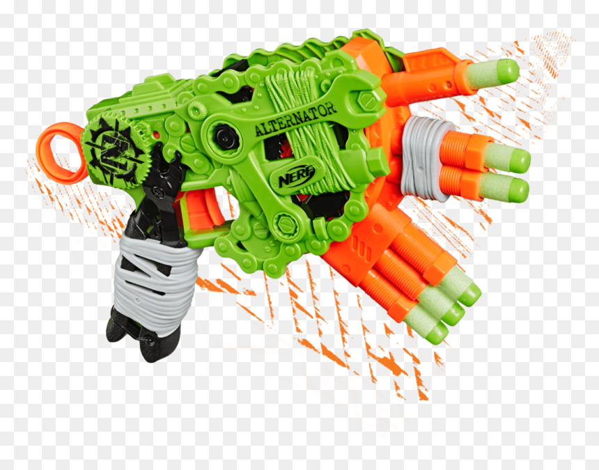 Blaster - Nerf Zombie Strike Alternator, HD Png Download - pistolas png