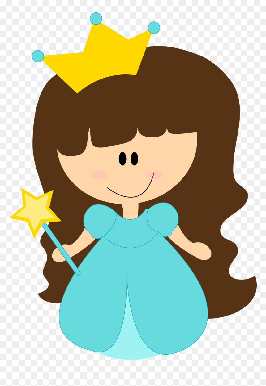 Princesas E Pr Ncipes - Princesse Clipart, HD Png Download - princess wand png